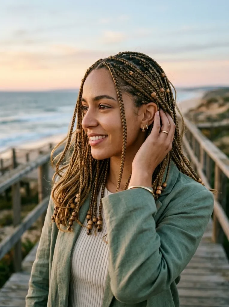 Mixed Size Braids