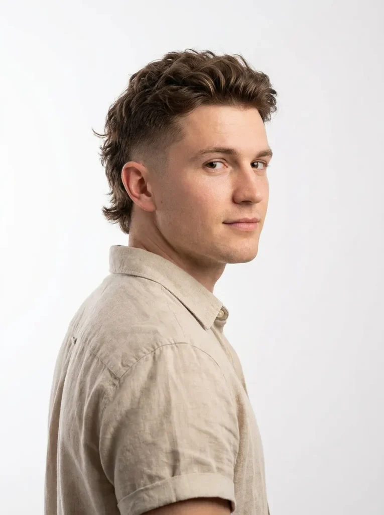 Modern Mullet Fade