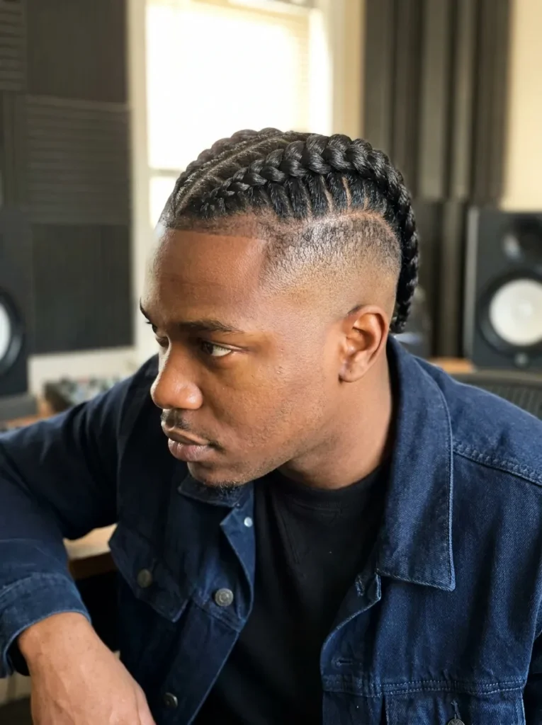 Mohawk Cornrows