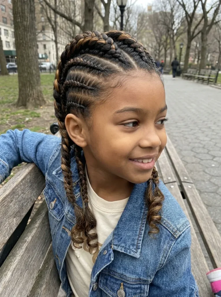 Mohawk Cornrows