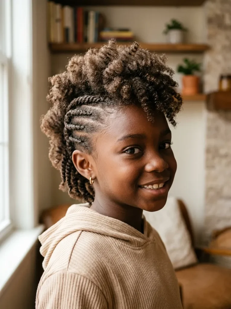 Mohawk Twist Rows