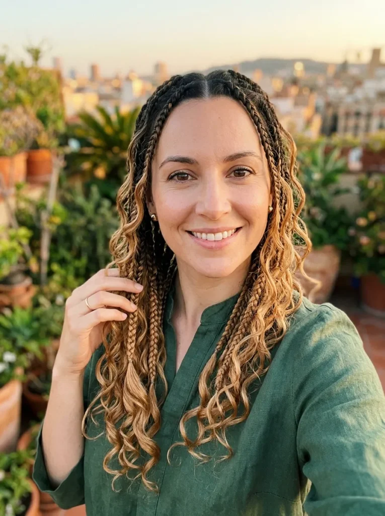 Ombre Boho Braids