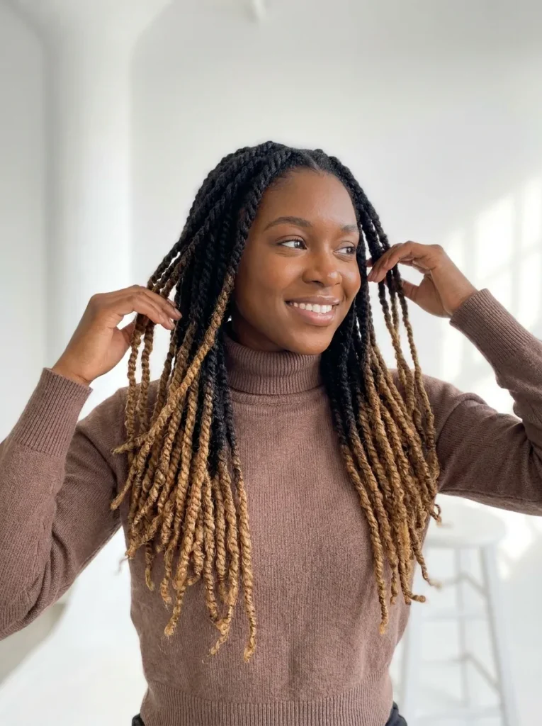 Ombre Twist Dreadlocs