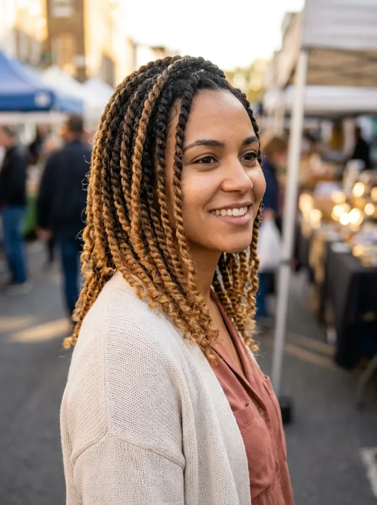 Ombre Twist Style