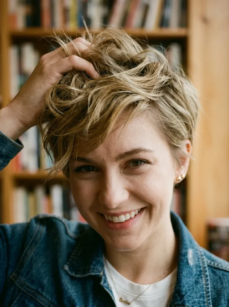 Piecey Pixie Cut