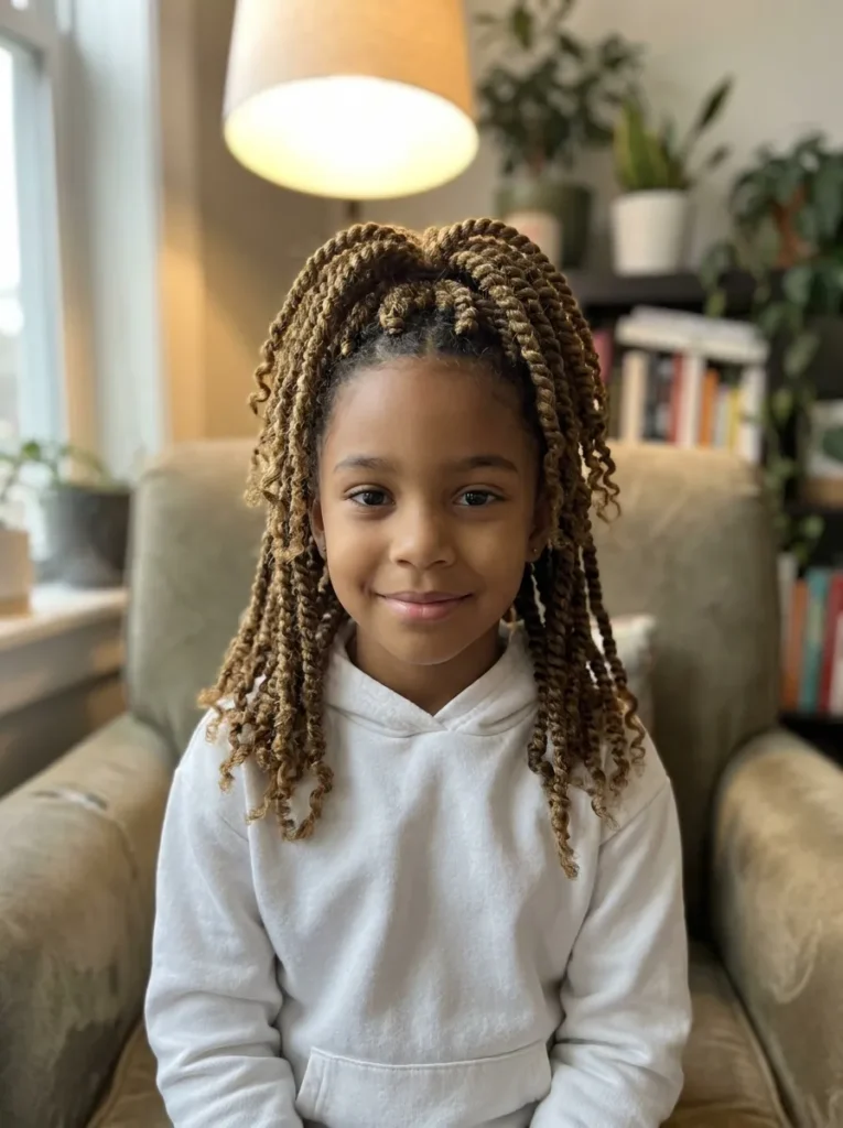 Pineapple Two Strand Twists