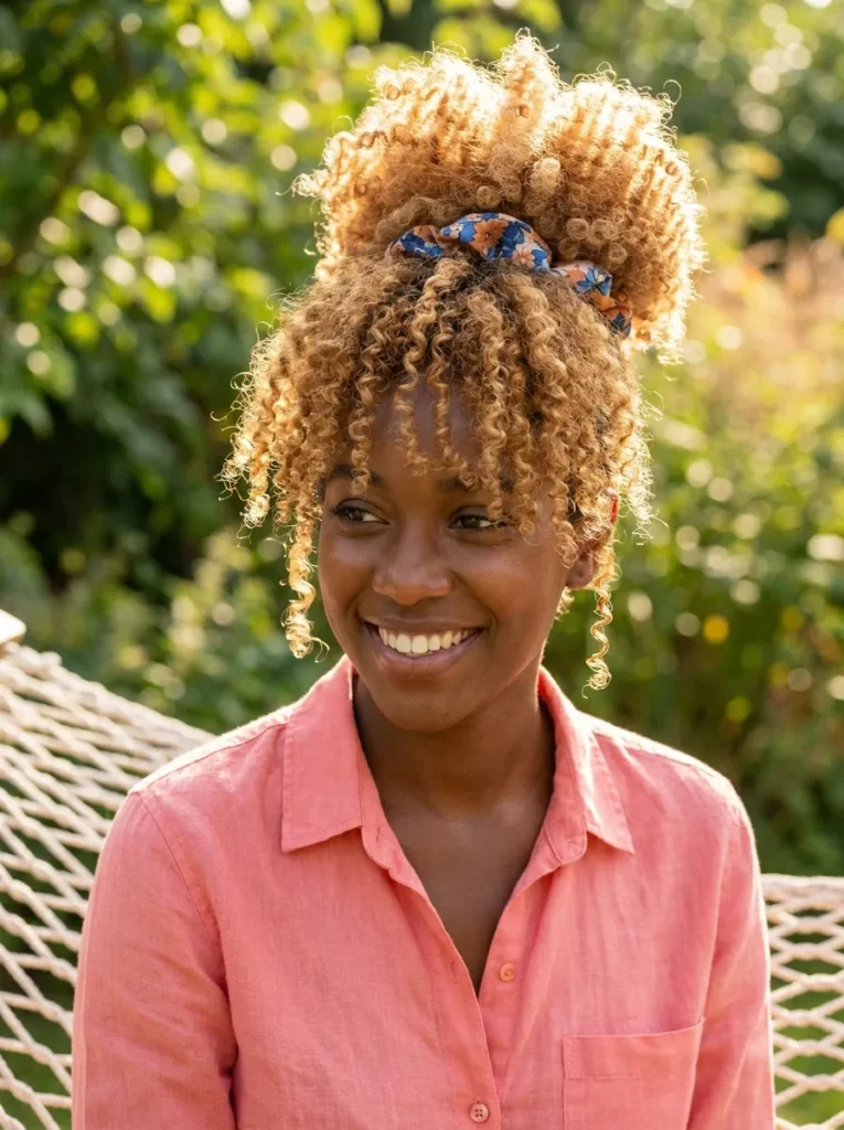 Pineapple Updo