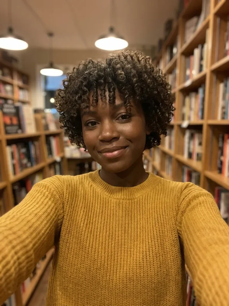 Pixie With Curly Bangs