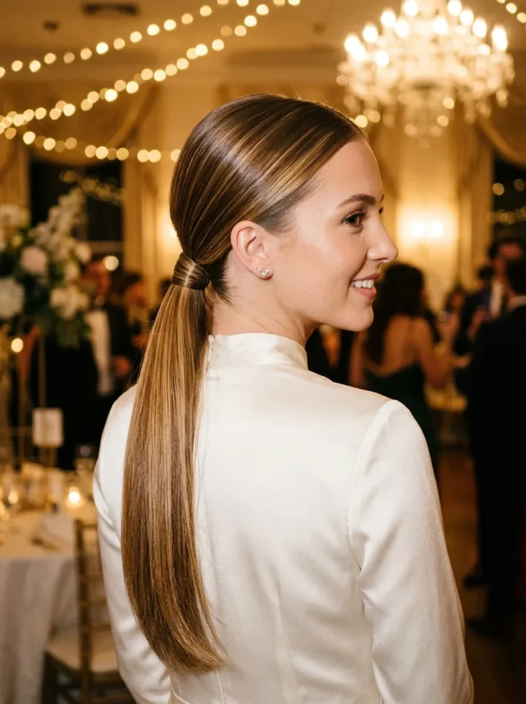 Polished Low Ponytail