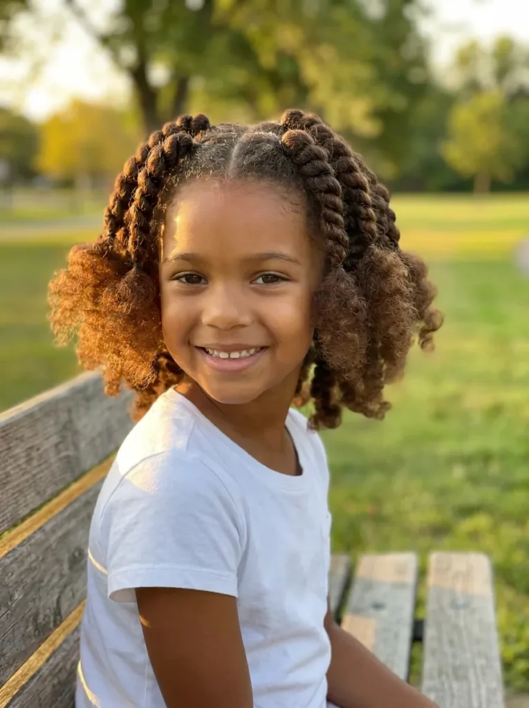 Puffy Two Strand Twists