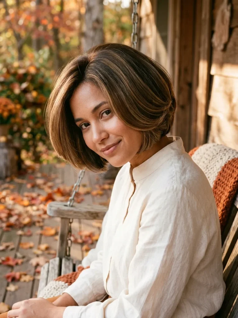 Rounded Voluminous Bob