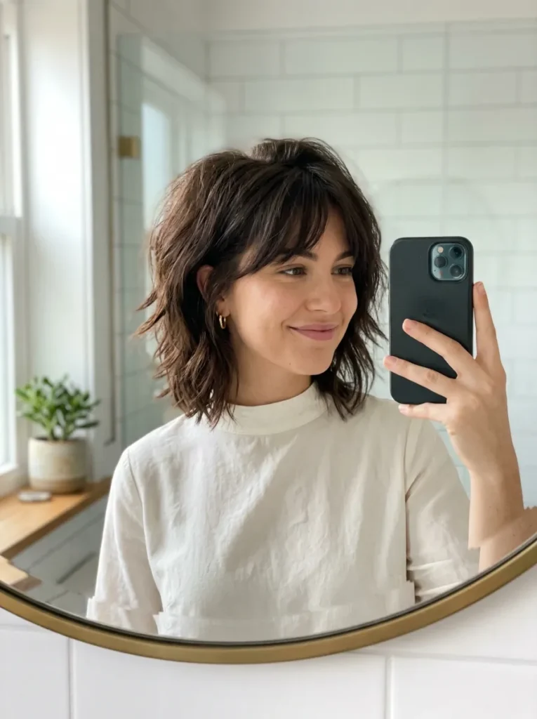 Shaggy Textured Bob