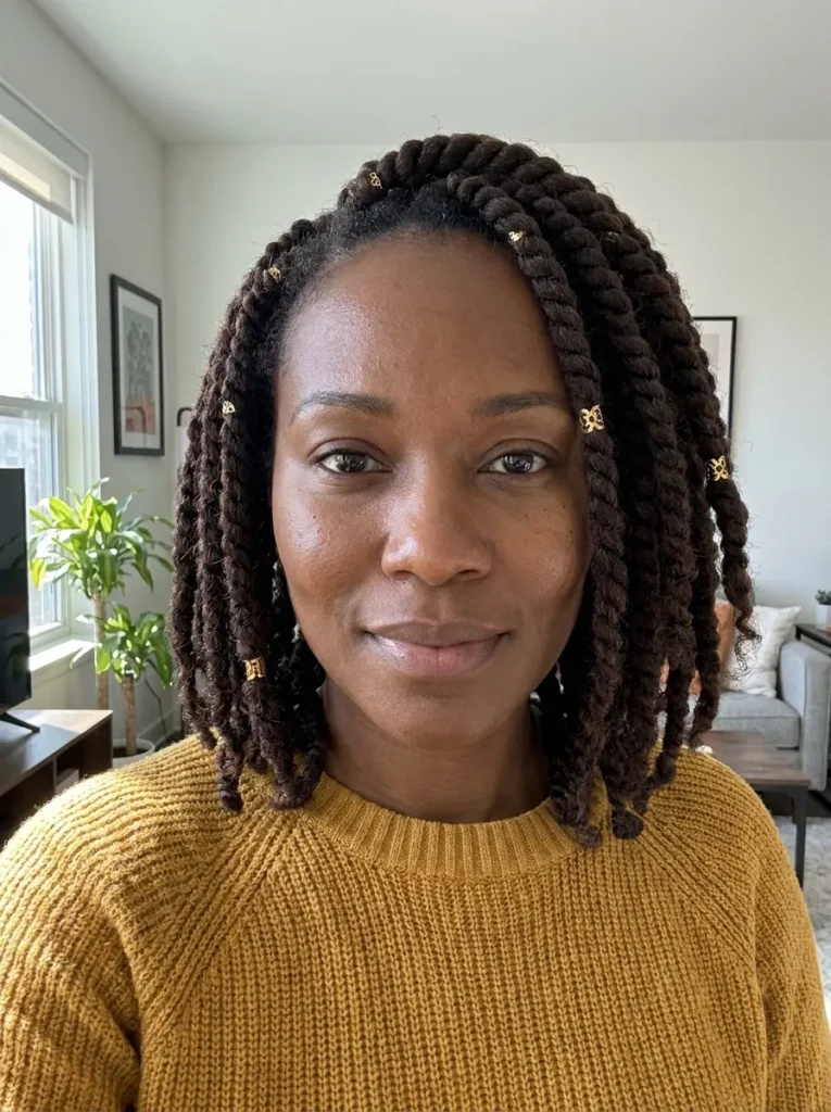 Short Bob Yarn Twists