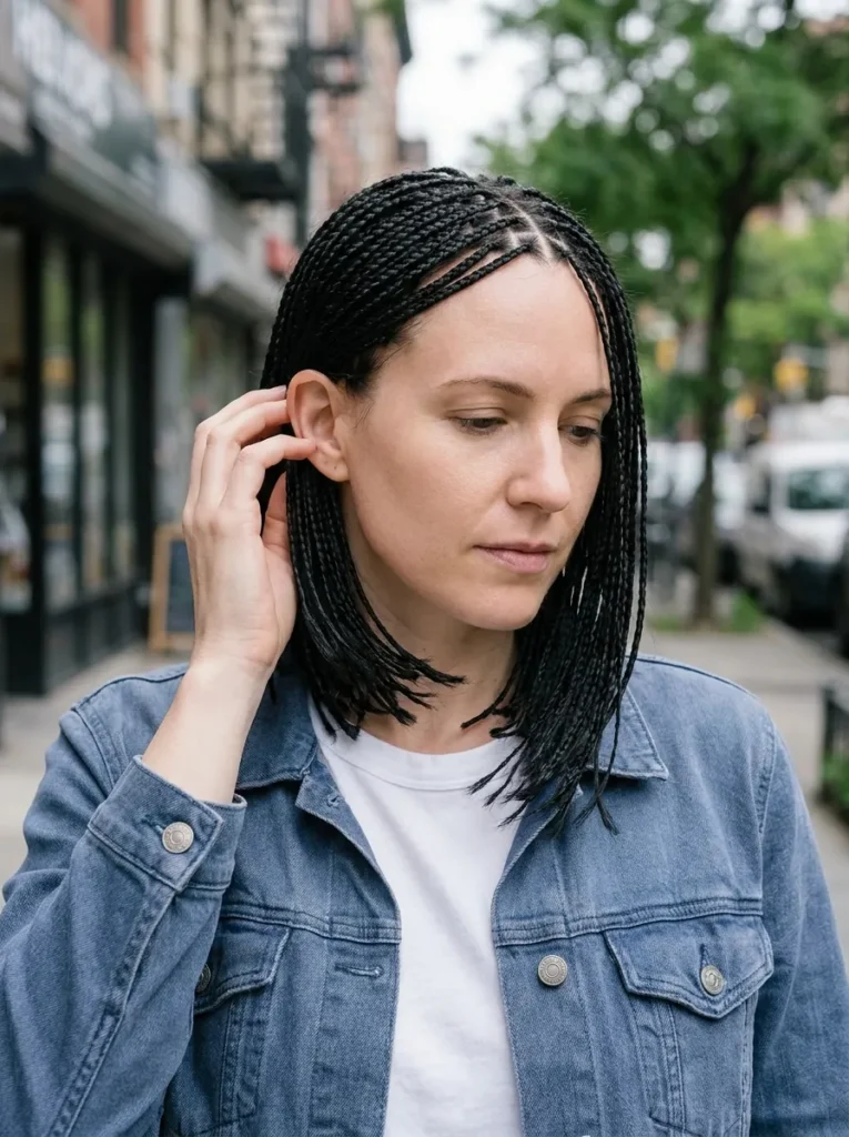 Shoulder-Length Braids