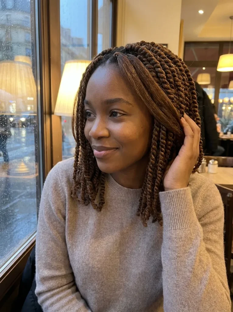 Shoulder-Length Twists