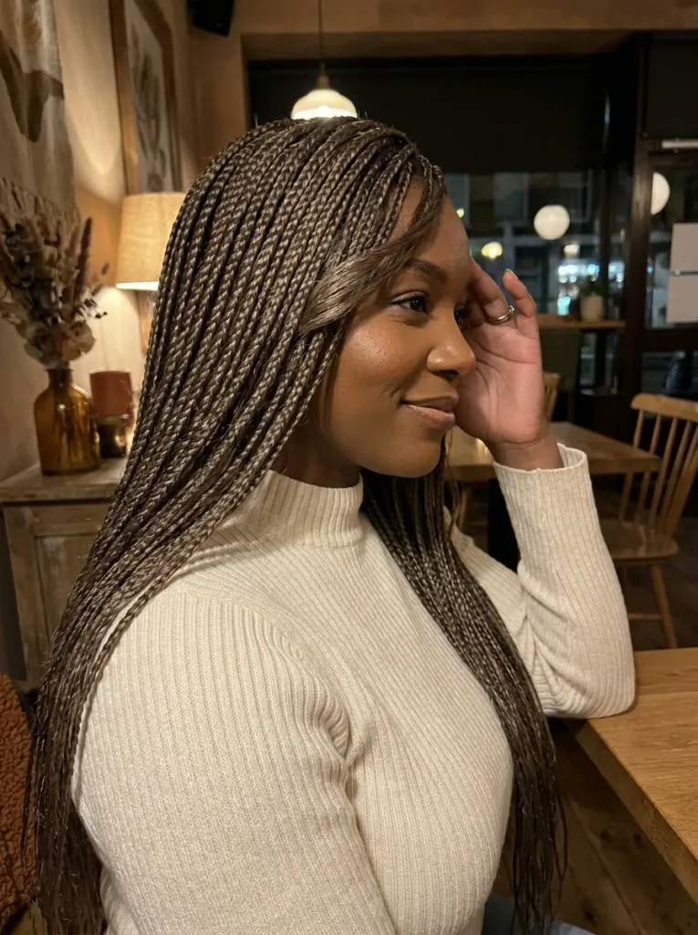  Side Part Braids