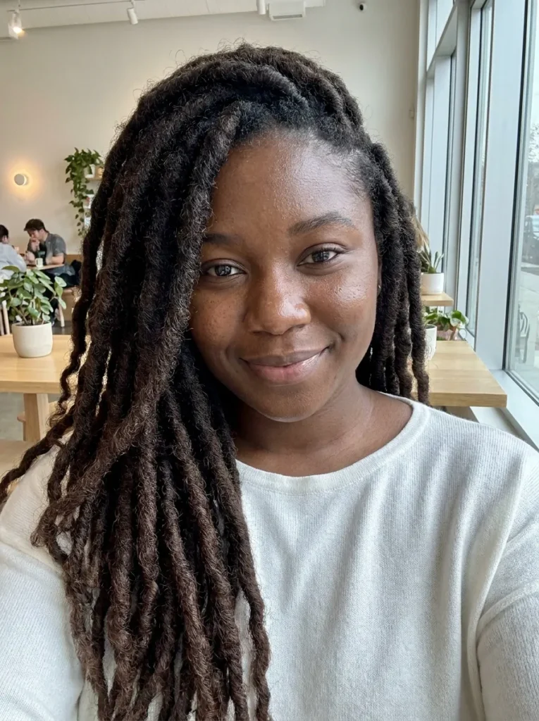 Side Part Locs