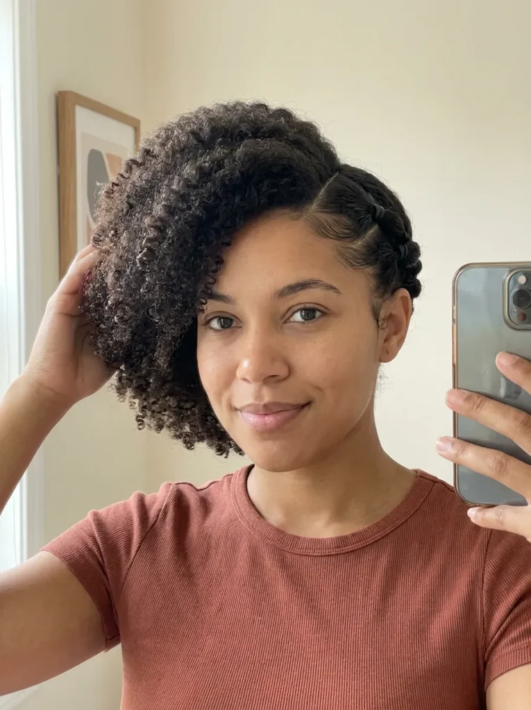 Side Part Puffs