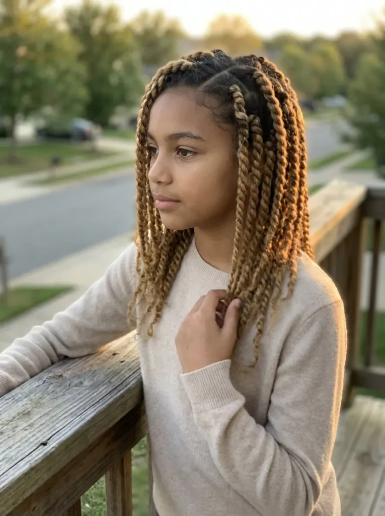 Side Part Twists