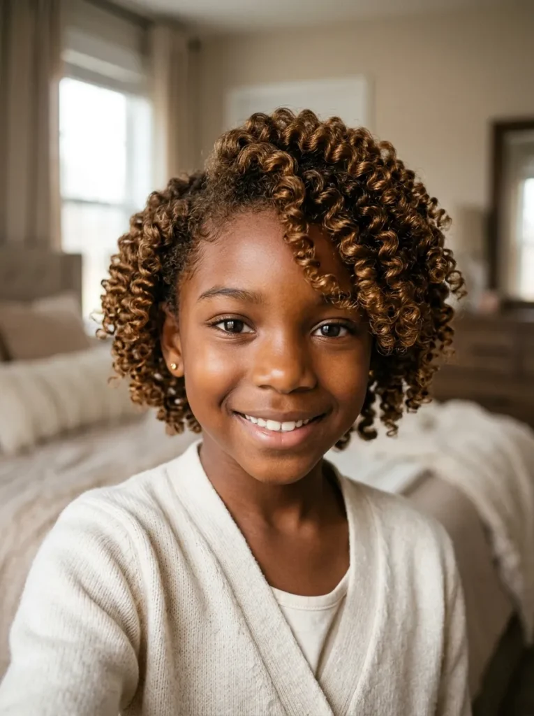 Side Swept Curls
