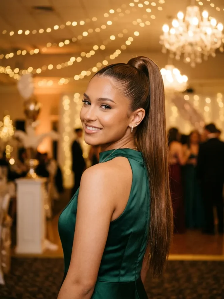 Sleek High Ponytail