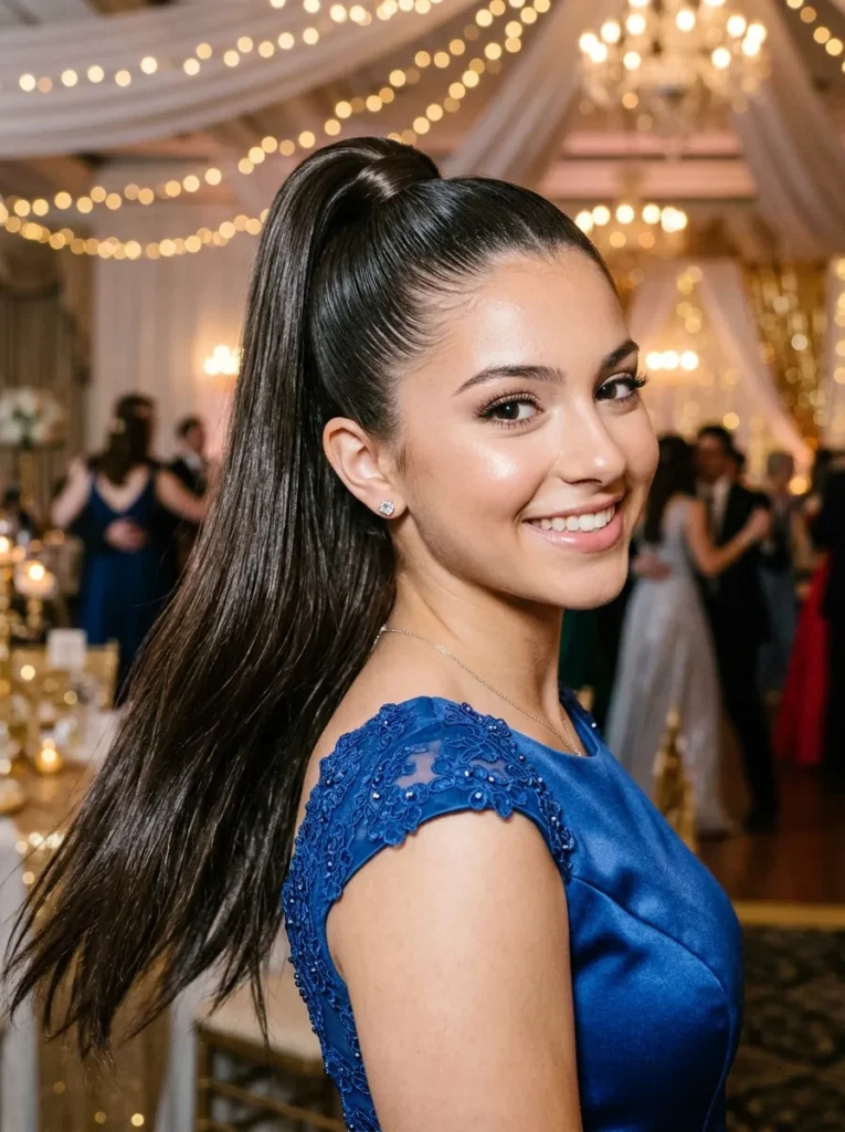 Sleek High Ponytail