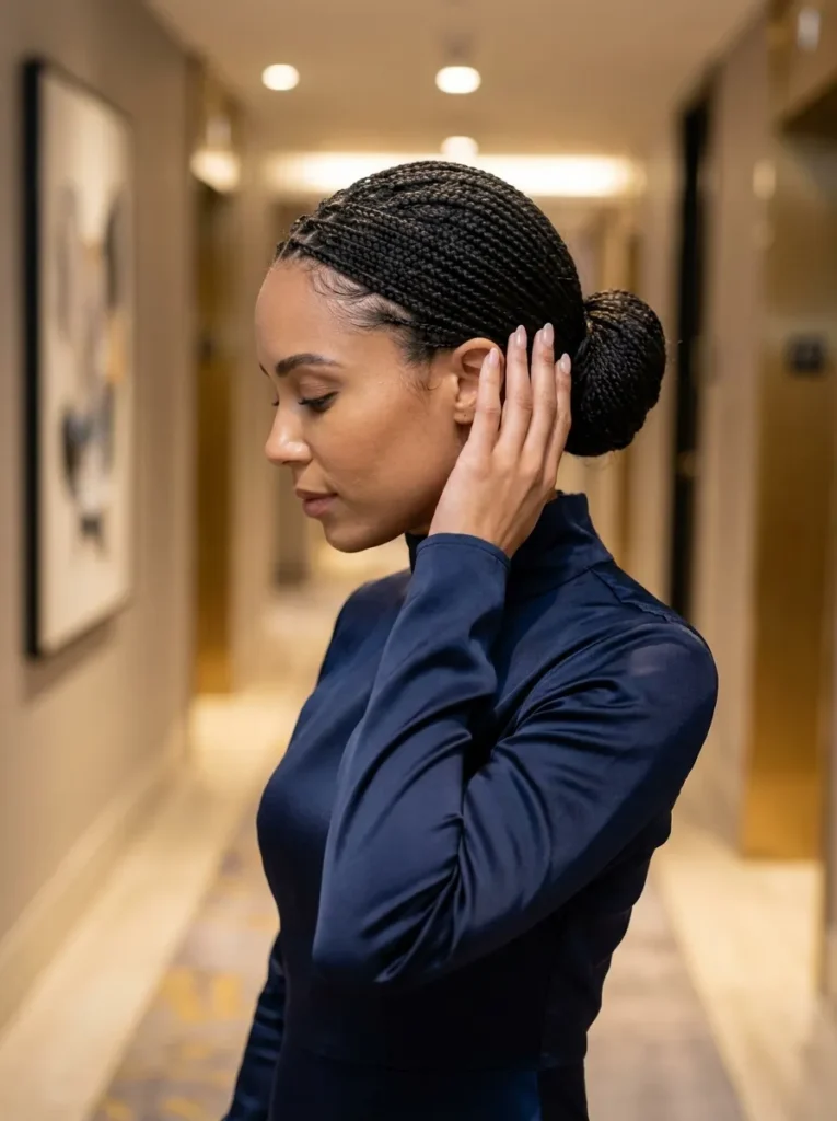 Sleek Low Bun