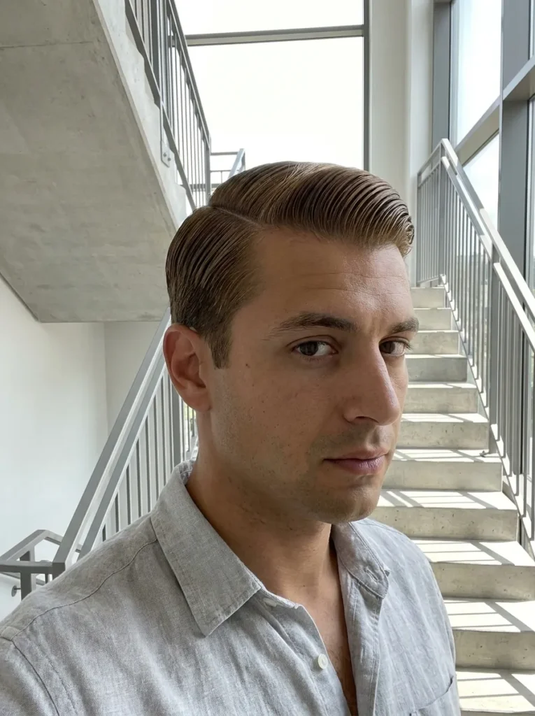 Sleek Side Part