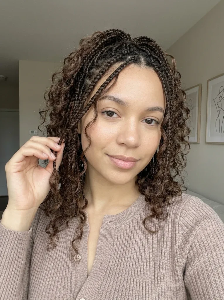 Small Part Boho Braids