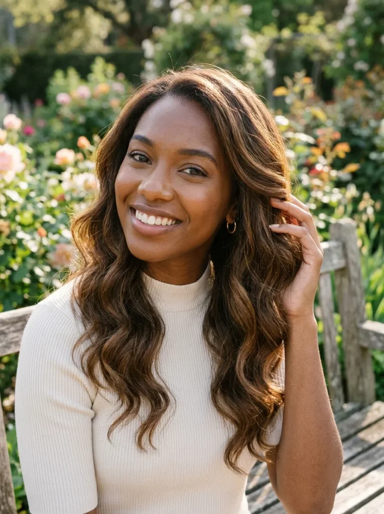 Soft Brown Waves