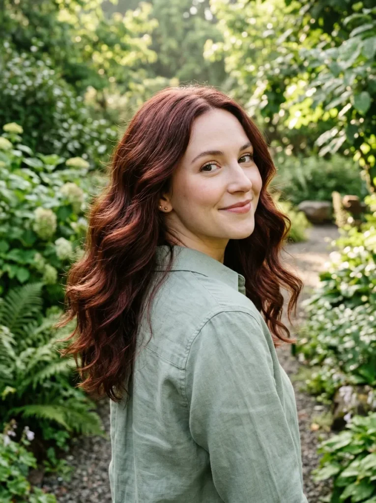 Soft Cherry Mocha Waves