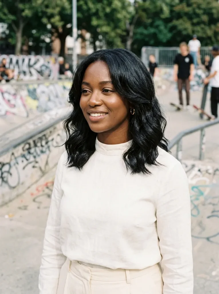 Soft Wavy Lob
