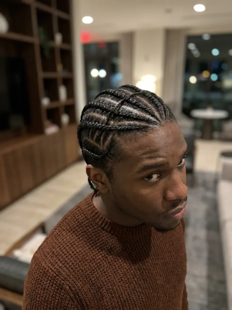 Spider Web Cornrows