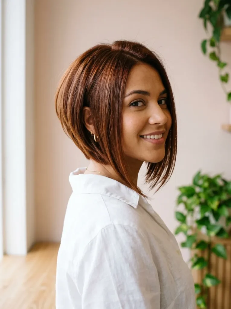 Stacked Bob Cut
