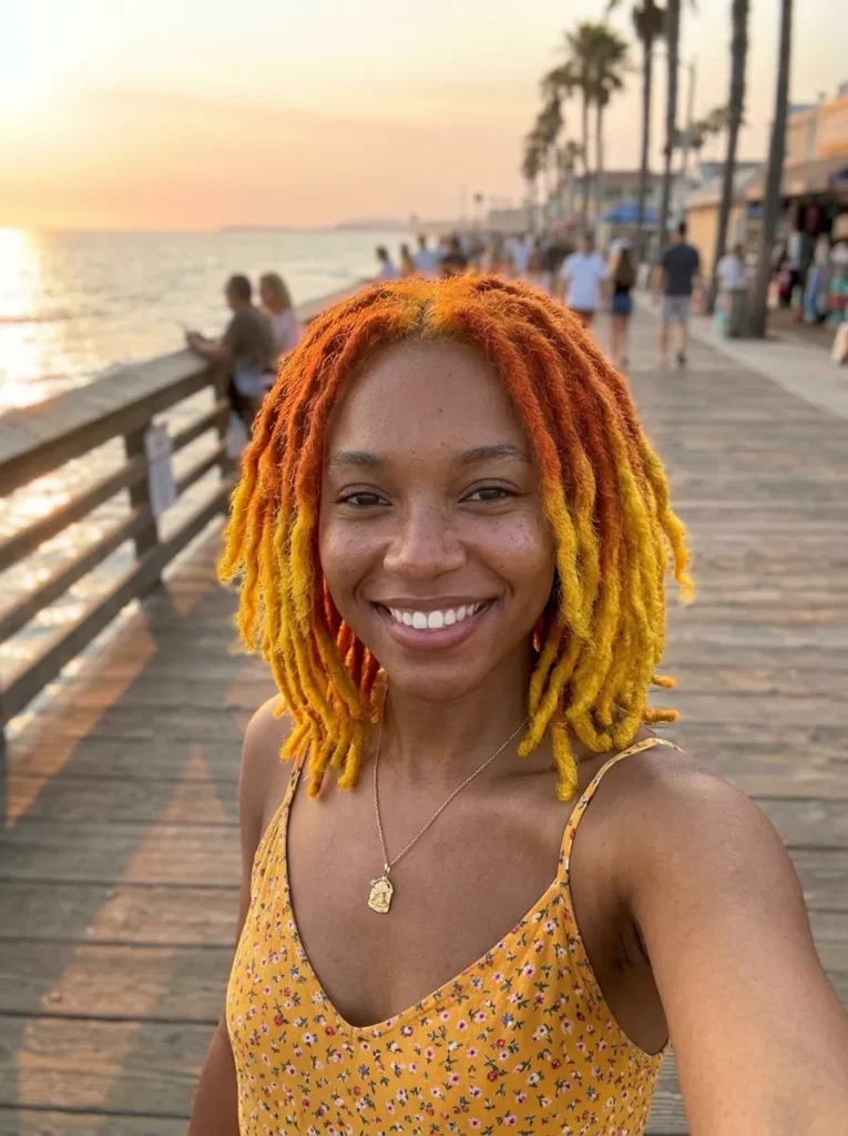 Sunset Orange and Yellow