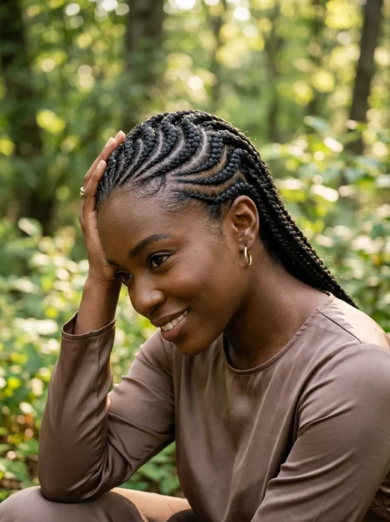 Swirl Pattern Braids