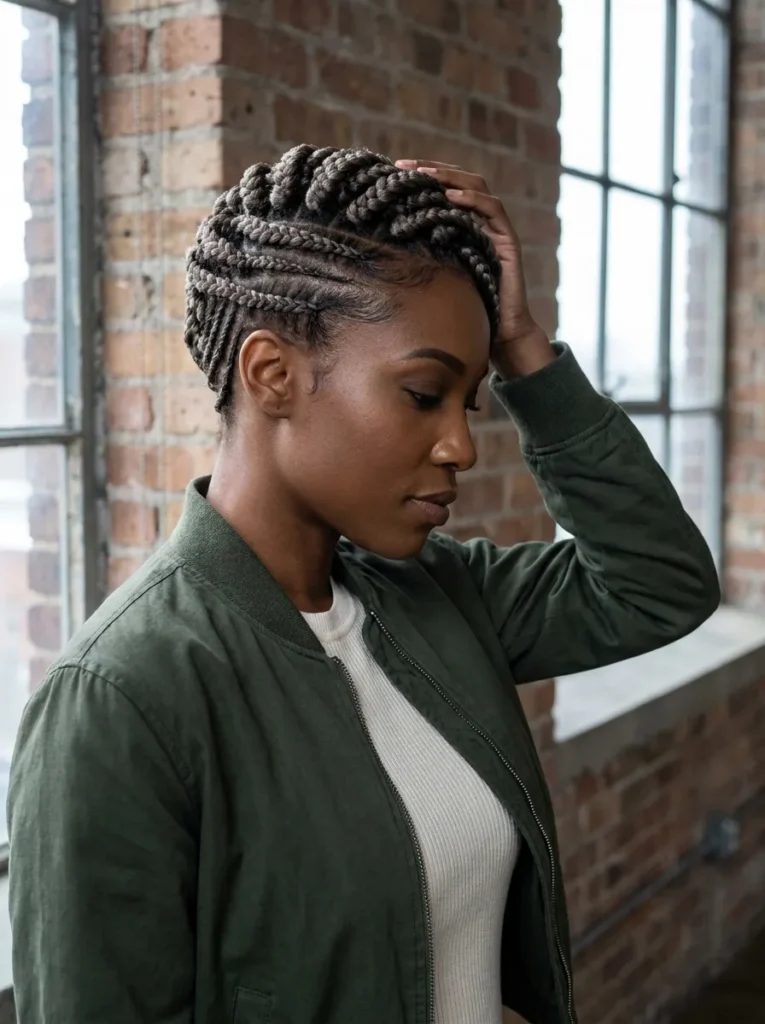 Tapered Braided Cut