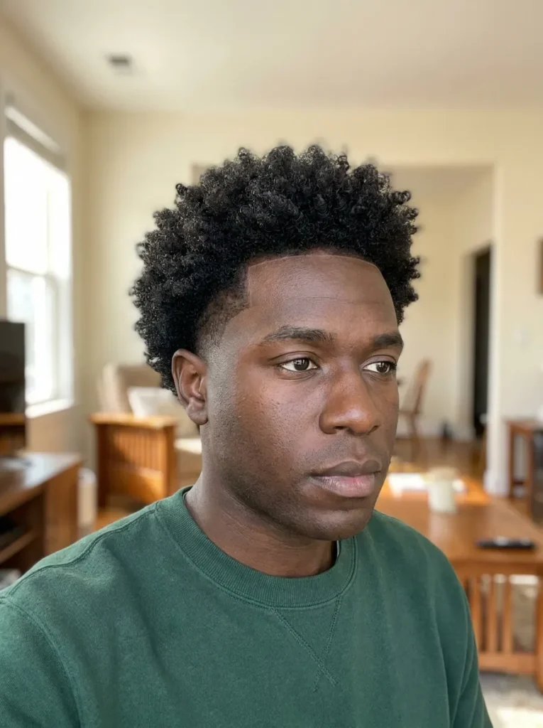 Temp Fade Afro