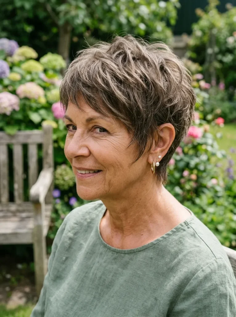 Textured Pixie Cut