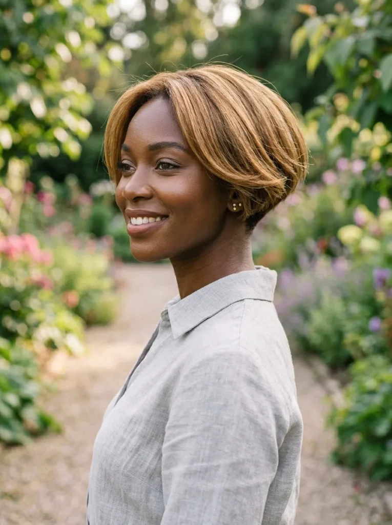 Textured Tapered Bob