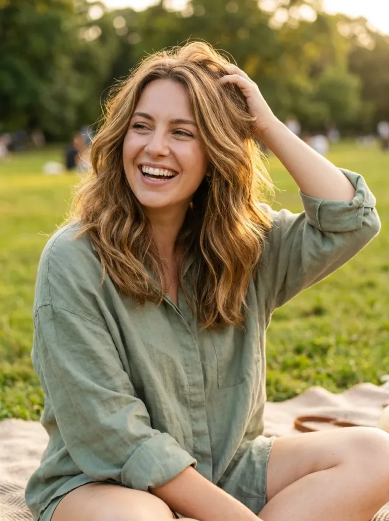 Tousled Blow-Dry Style