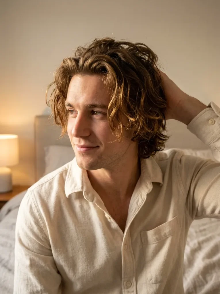 Tousled Medium Length