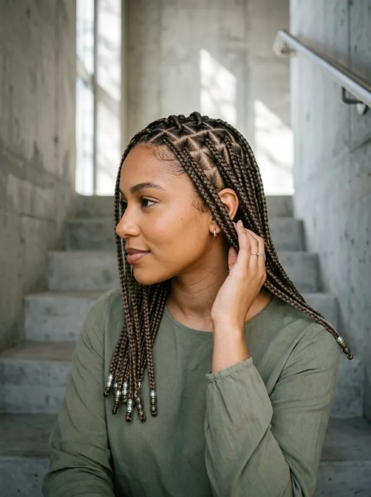 Triangle Part Braids
