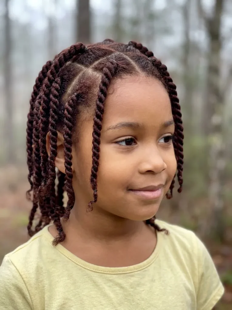 Triangle Part Two Strand Twists