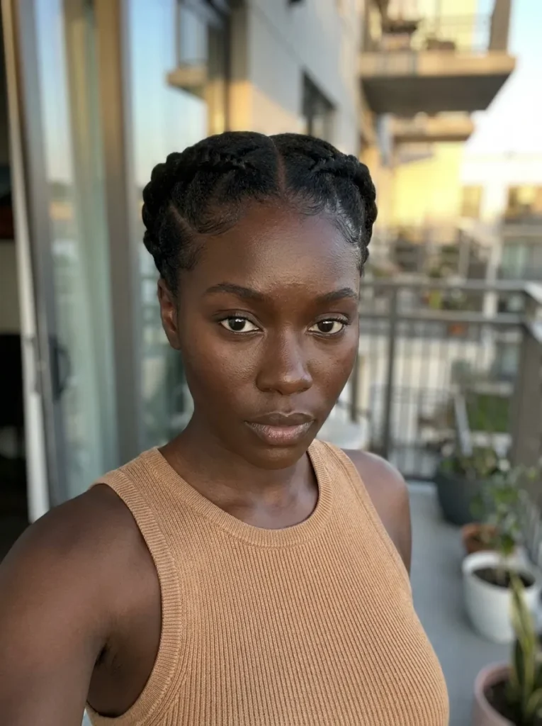Triangle Parted Braids