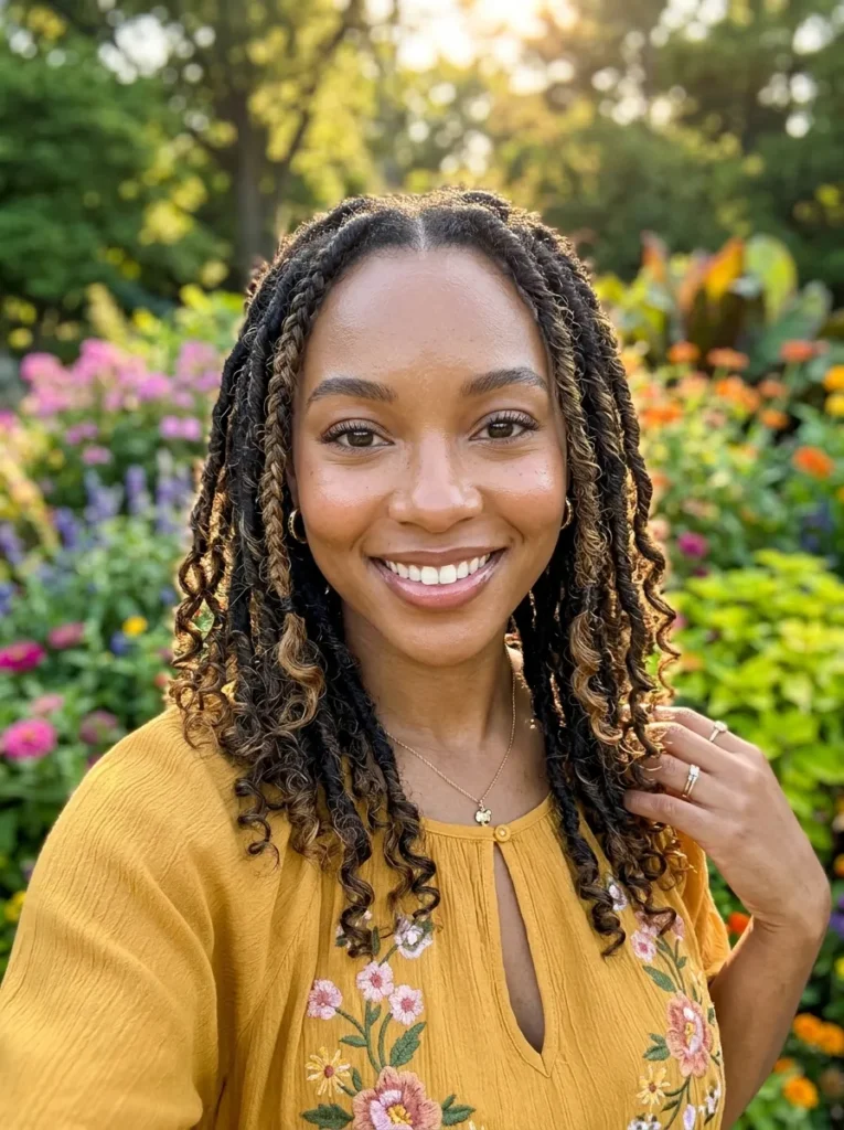 Two Front Braids Style