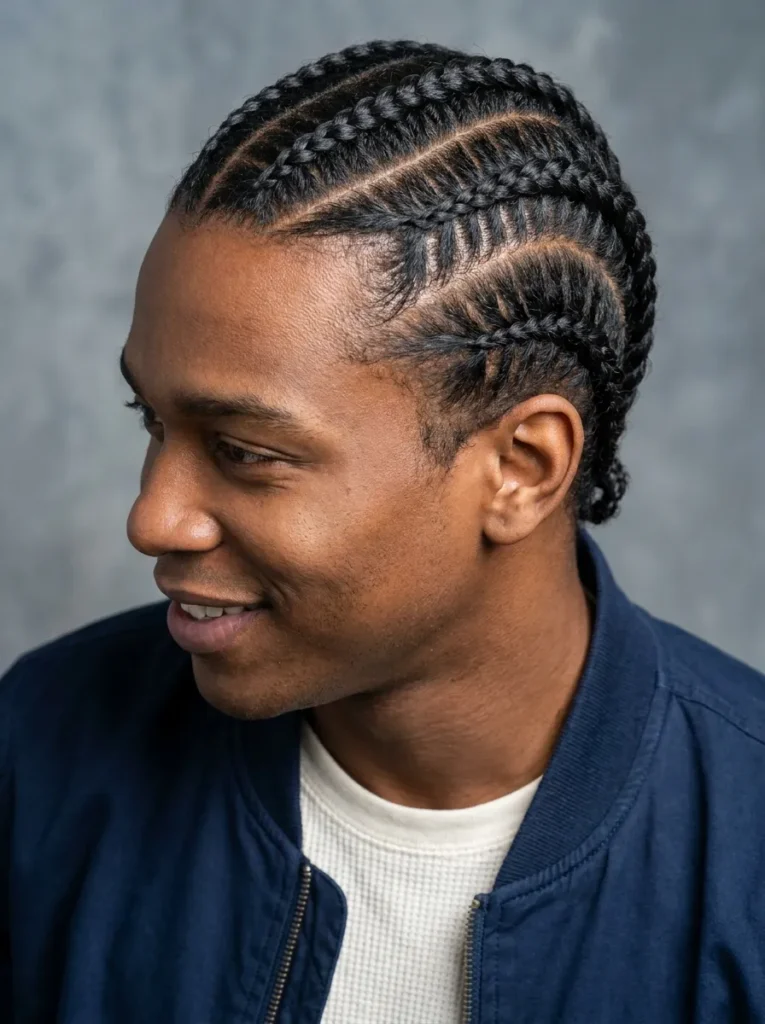 Two Layer Cornrows