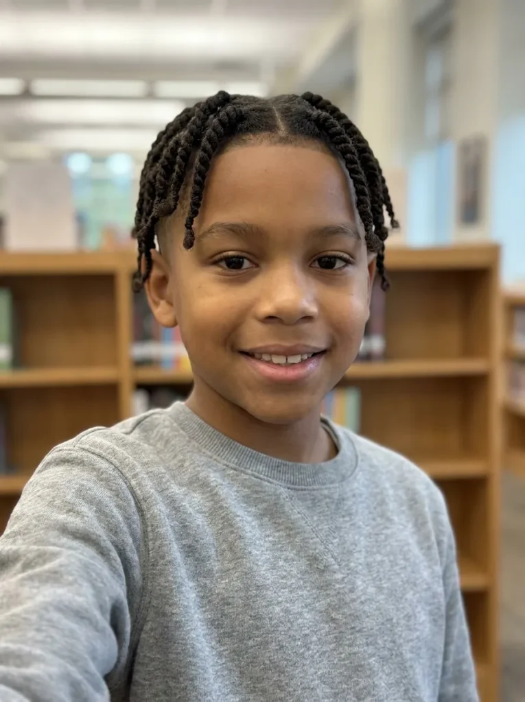 Two Strand Twists Fade