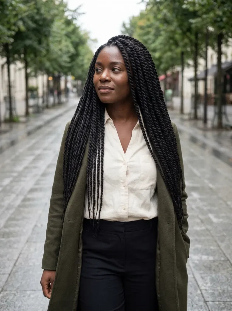 Waist-Length Twists