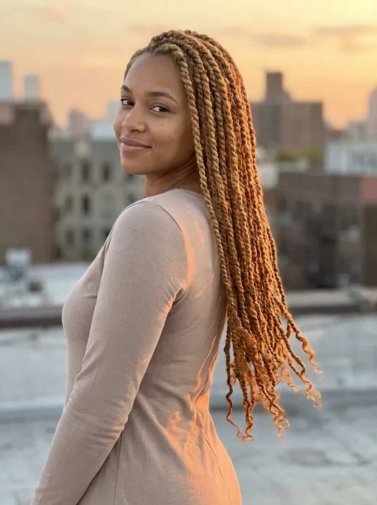 Waist Length Twists